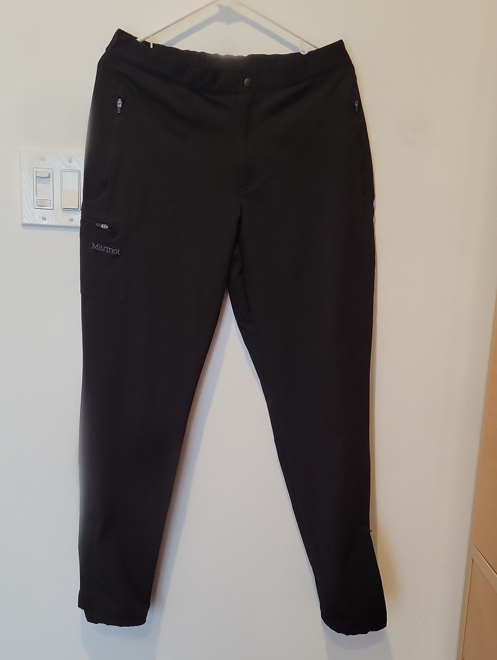 Marmot Men's Black Cargo Softshell Pants